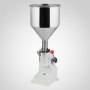 VEVOR Máquina de Llenado Manual 5~50ml de Acero Inoxidable Máquina de Llenado de Líquido Neumática de Acero Inoxidable Manual