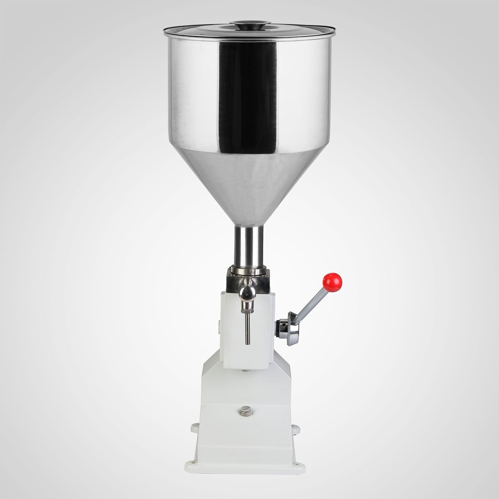 VEVOR Máquina de Llenado Manual 5~50ml de Acero Inoxidable Máquina de Llenado de Líquido Neumática de Acero Inoxidable Manual