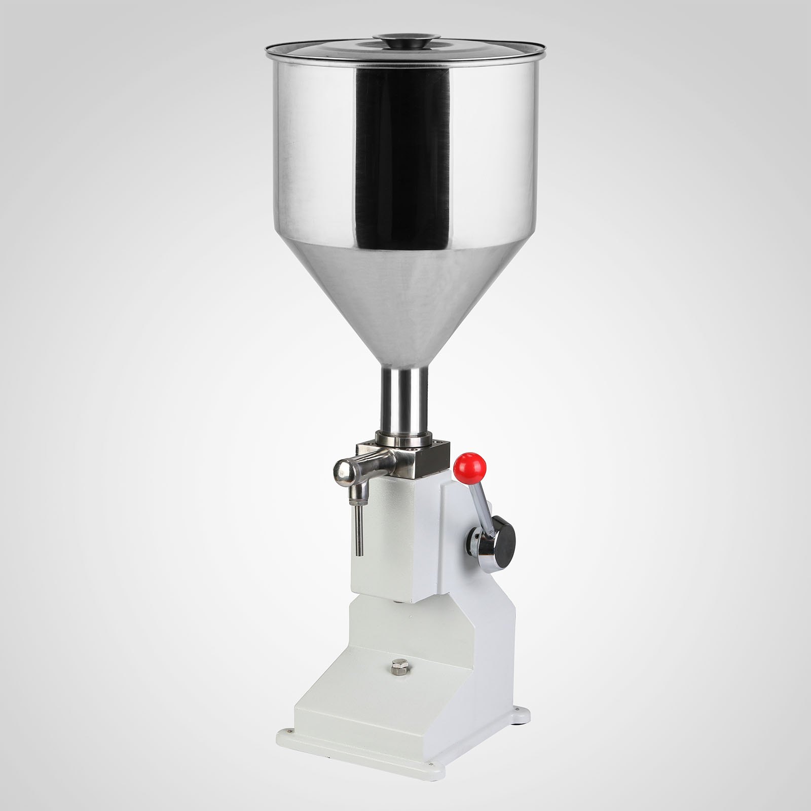 VEVOR Máquina de Llenado Manual 5~50ml de Acero Inoxidable Máquina de Llenado de Líquido Neumática de Acero Inoxidable Manual
