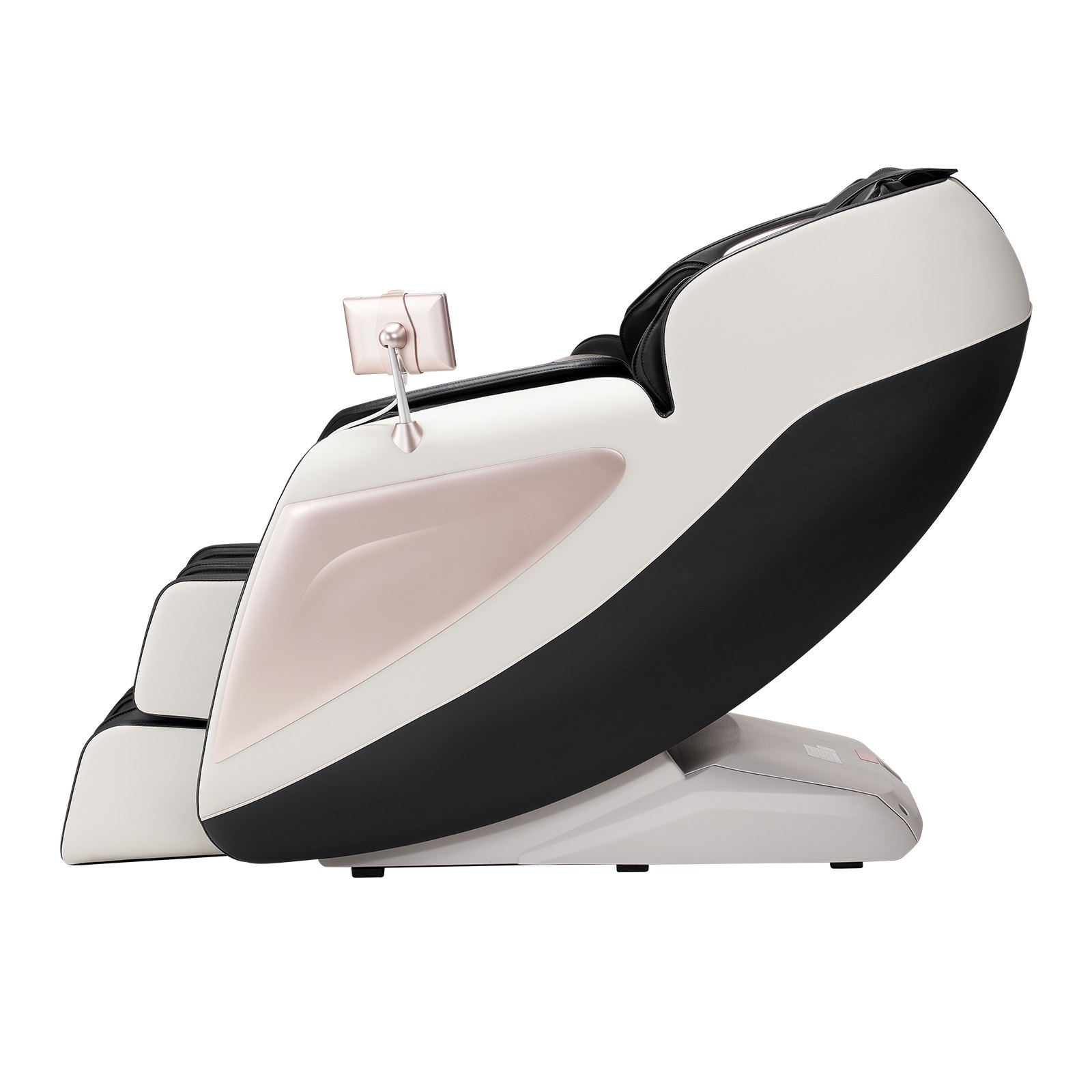 VEVOR Sillón de Masaje con Gravedad Cero y SL-Riel, 18 Modos Automáticos, Masaje 3D con Calefacción, Pedal Retráctil, 36 Airbags, Rodillo para Pies, Pantalla LCD, Botones en el Reposabrazos y Ruedas