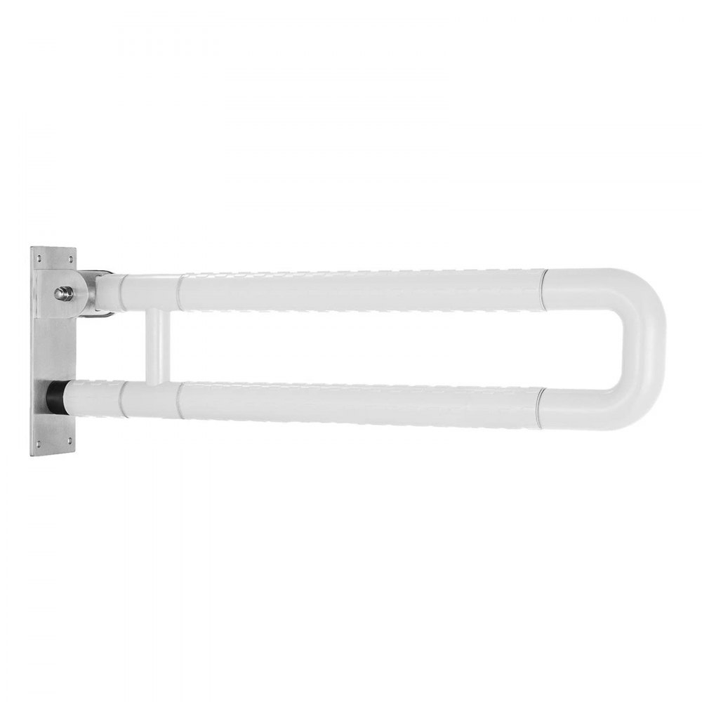 Barra Seguridad Para Inodoro Handicap Bathroom Easy Install Flip-up Folded Up