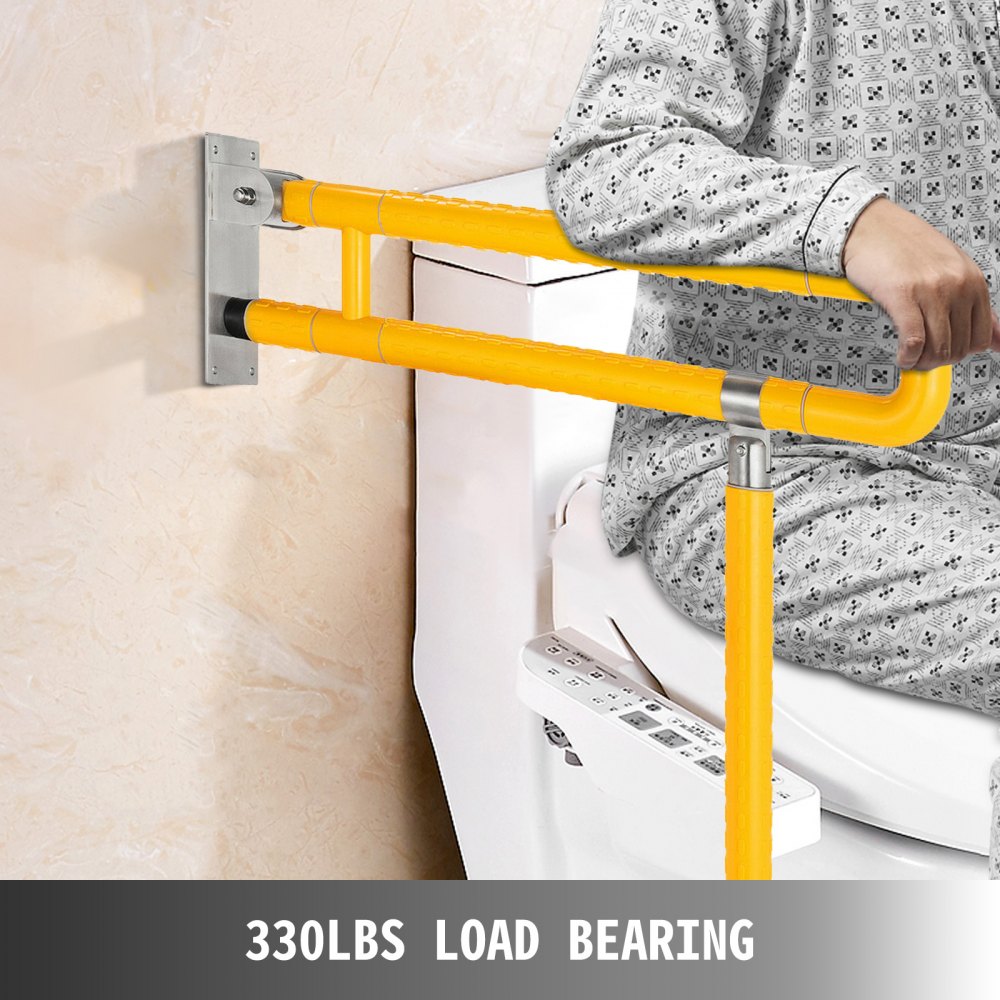 150kg 330lbs Inodoro Rieles + Asidero De Seguridad De Baño