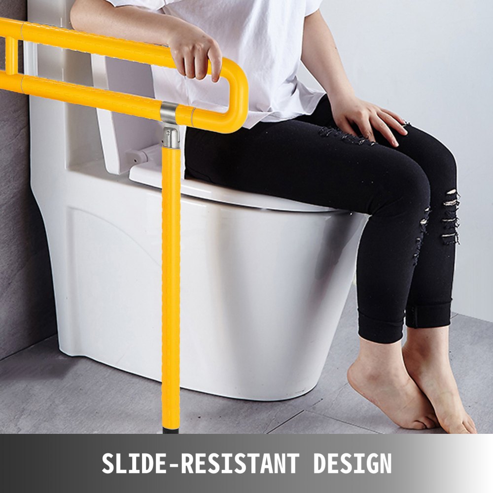 150kg 330lbs Inodoro Rieles + Asidero De Seguridad De Baño