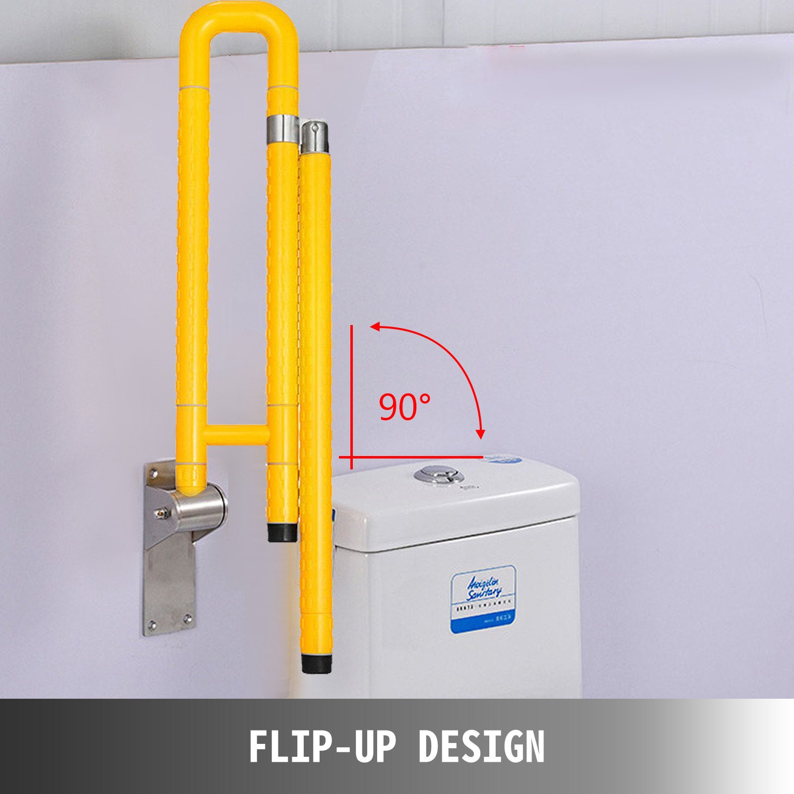 150kg 330lbs Inodoro Rieles + Asidero De Seguridad De Baño