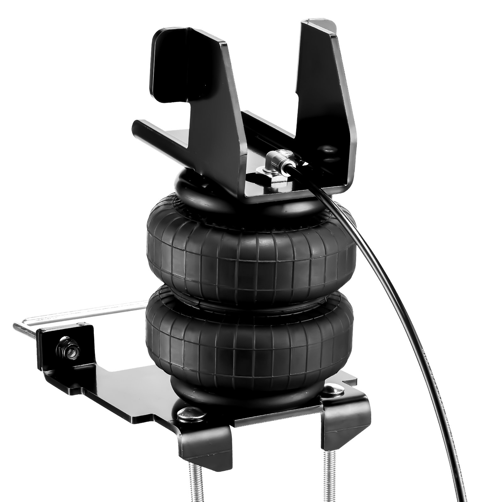 VEVOR Kit de suspensión de bolsa de aire, kit de bolsa de suspensión de resortes de aire compatible con Chevrolet Silverado 1500 y GMC Sierra 1500 2WD 4WD 2007-2018, carga de 5000 libras, 5 a 100 PSI