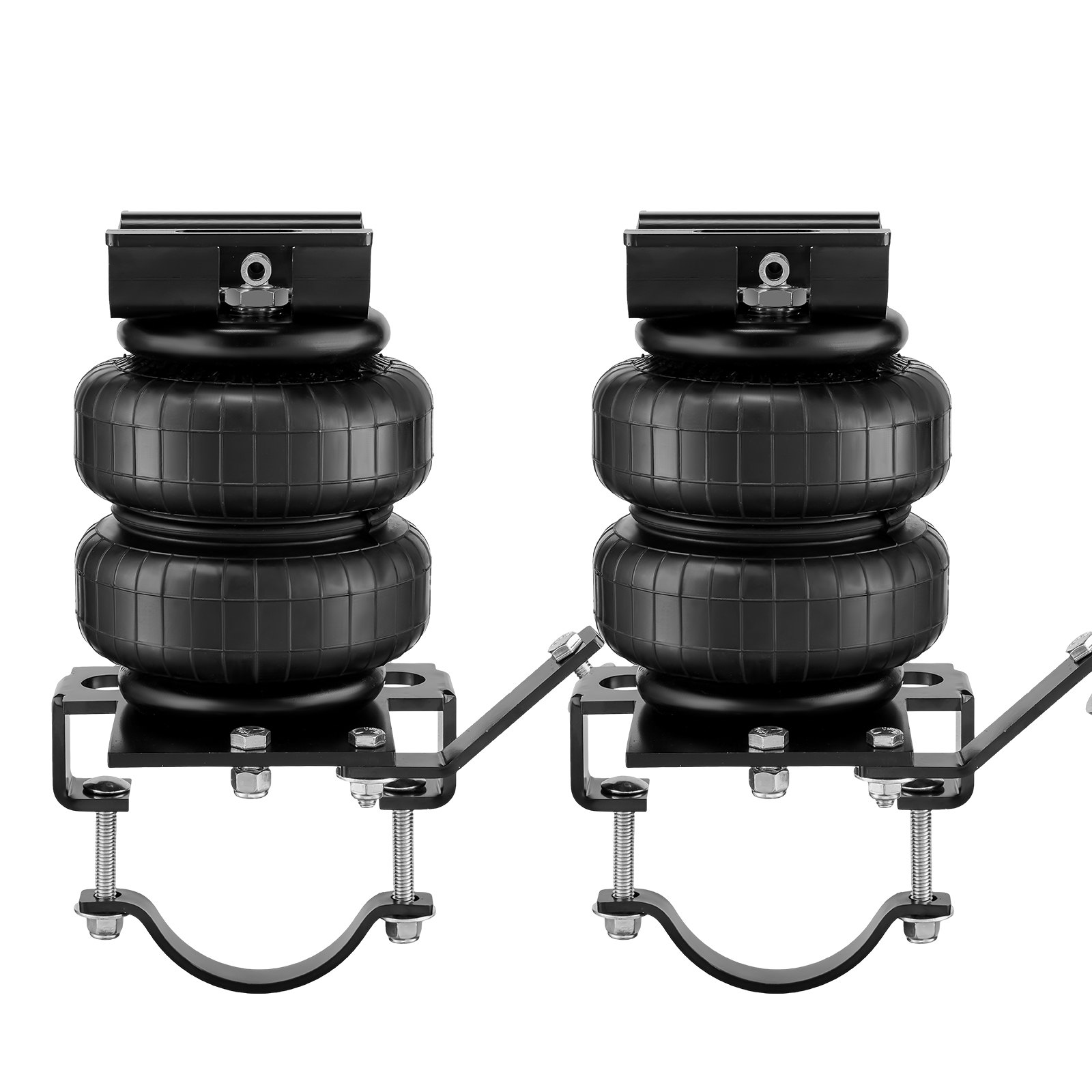VEVOR Kit de suspensión de bolsa de aire, kit de bolsa de suspensión de resortes de aire compatible con Chevrolet Silverado 2500/3500HD y GMC Sierra 2500/3500HD 4WD RWD 2001-2010, carga de 5000 libras, 5 a 100 PSI