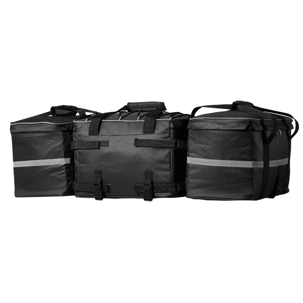 VEVOR Bolsa de Almacenamiento Trasera para ATV 54 L con Bolsa Térmica de 16 L para Portaequipajes Trasero de Tela Oxford 600 D Compatible con la Mayoría de ATV con Portaequipajes Trasero, ATV, UTV