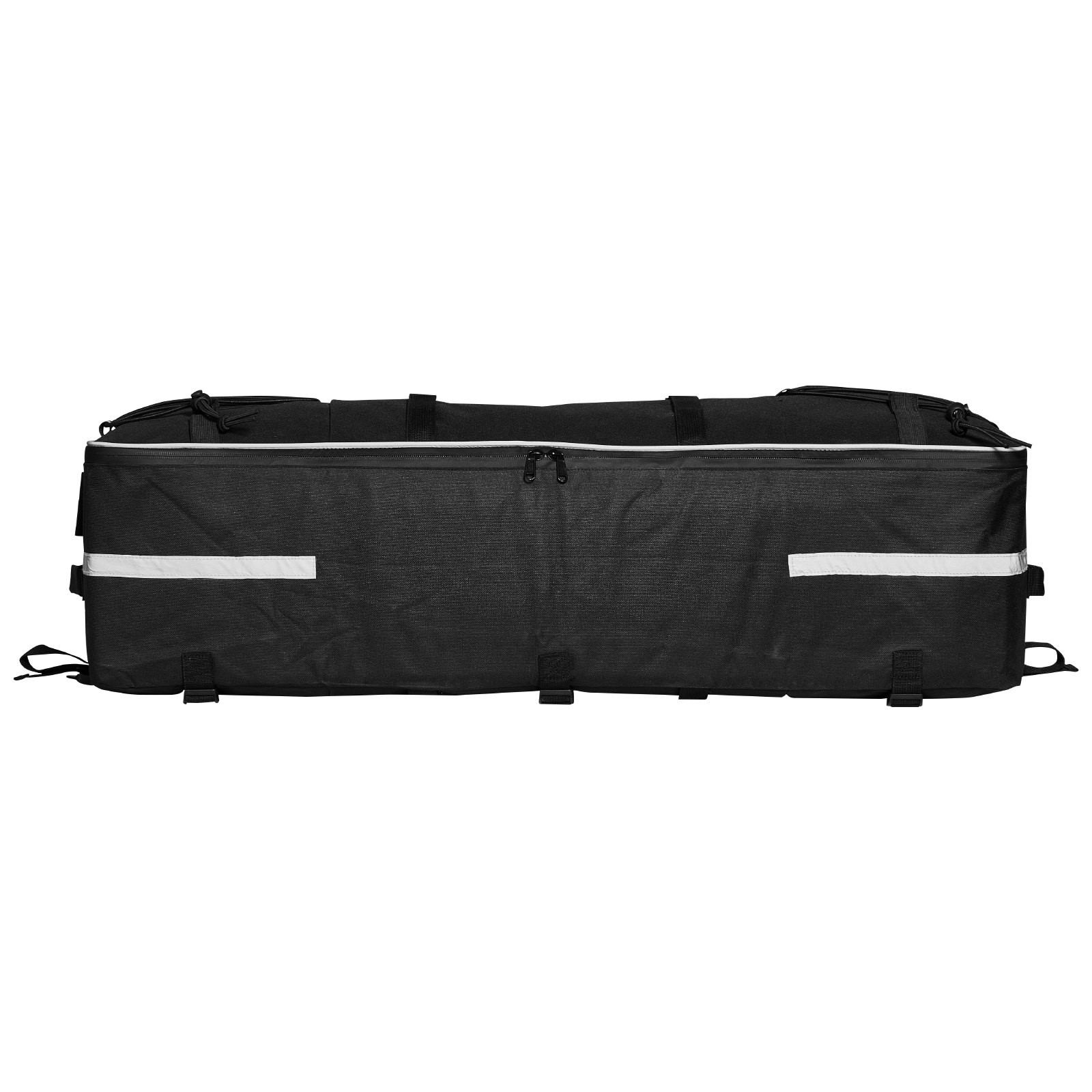VEVOR Bolsa de Almacenamiento Trasera a ATV, 60 L, con Respaldo y Cubierta Impermeable, Tela Oxford 600D, con Portaequipajes Trasero, Compatible con ATV, UTV, Vehículos Can-Am, 850 x 400 x 220 mm