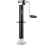 VEVOR Gato para Remolque Tipo A, Capacidad de 2267 kg, Carrera Vertical de 381 mm, con Pie Ajustable de 7 Niveles, Casquillo para Taladro, para Remolques de Caravanas, Utilitarios y de Yates