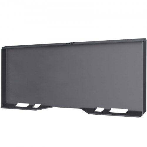 VEVOR Placa de Montaje para Minicargadora 0,24" (1/4")  Acero Grado 50 Skid Steer Mount Plate Ancho Exterior 45,8" Interior 44,9" Tach Placa Minicargadores para John Deere, Kubota, Bobcat, Mahindra