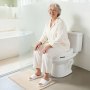 VEVOR Raised Toilet Seat, 136.1 kg Load Capacity, 88.9 mm Lift Height, Commode Elevated Toilet Seat Riser with Enlarged Opening for Seniors, Elderly, Handicap, Disabled, Adults, Fits Elongated Bowl