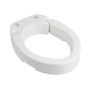 VEVOR Raised Toilet Seat, 136.1 kg Load Capacity, 88.9 mm Lift Height, Commode Elevated Toilet Seat Riser with Enlarged Opening for Seniors, Elderly, Handicap, Disabled, Adults, Fits Elongated Bowl