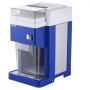 VEVOR Commercial Ice Shaver Machine, 1.91QT /1.8L Large Electric Snow Cone Machine, Fine & Fluffy with 300W Motor, Stainless Steel Blades, Shaved Ice Maker for Dessert Shop Home Party Restaurant, Blue
