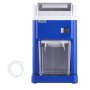 VEVOR Commercial Ice Shaver Machine, 1.91QT /1.8L Large Electric Snow Cone Machine, Fine & Fluffy with 300W Motor, Stainless Steel Blades, Shaved Ice Maker for Dessert Shop Home Party Restaurant, Blue