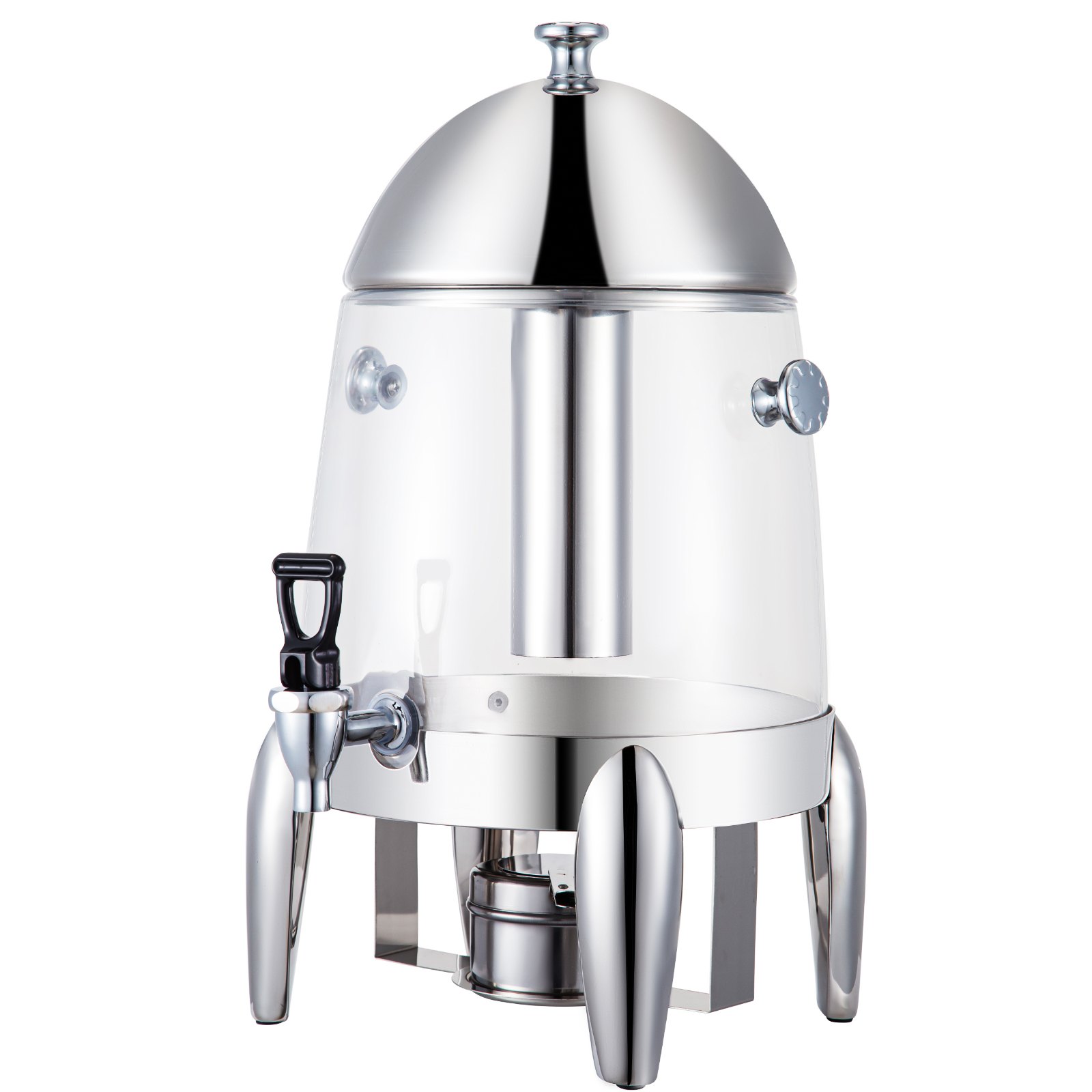 Dispensador De Bebidas Con Grifo De Acero Inoxidable+pc, 3 Galones, Con 4 Patas