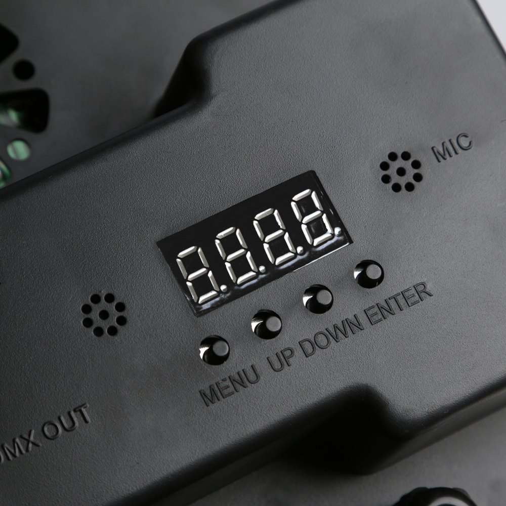 Luz De Escenario Plástico De Ingeniería Color Rojo Verde Azul 18 X 3w Led Club