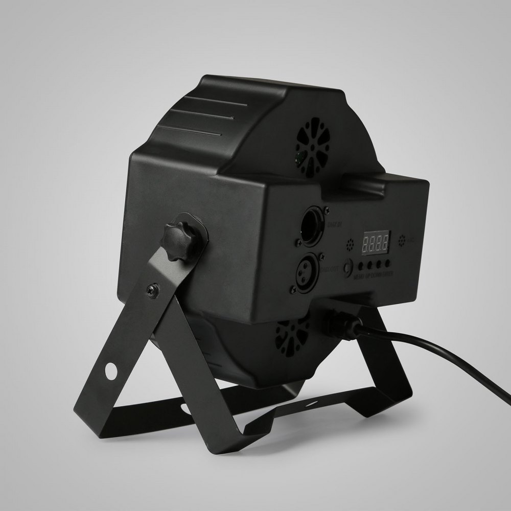 Luz De Escenario Plástico De Ingeniería Color Rojo Verde Azul 18 X 3w Led Club