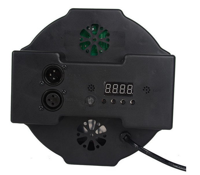 Luz De Escenario Plástico De Ingeniería Color Rojo Verde Azul 18 X 3w Led Club