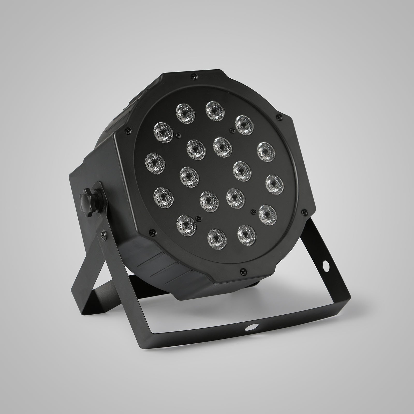 Luz De Escenario Plástico De Ingeniería Color Rojo Verde Azul 18 X 3w Led Club