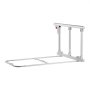VEVOR Barandilla de Cama Plegable a Personas Mayores, 70 cm, con Correa de Sujeción, Protección Anticaídas y Protección de Bordes, Compatible con Camas King, Queen, Matrimoniales e Individuales