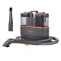 VEVOR Máquina de Limpieza de Alfombras, con Tanque de Agua Limpia de 1,5 L y Tanque de Agua Sucia de 0,8 L, Limpiador Portátil Profundo de Manchas de Mano de 11,5 kPa para Alfombras, Sofás y Coches