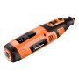 VEVOR Kit de Herramientas Rotativas Inalámbricas, 119 Piezas, Portátil, de 12 V CC, 28 Velocidades, 5000-32 000 RPM, para Grabar, Lijar, Pulir, Tallar, Cortar y Manualidades, 230 x 55 x 57 mm