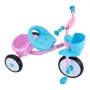 VEVOR Toddler Tricycle for 2-5 Year Old, Kids Trike with Adjustable Seat, Storage Basket, Carbon Steel Frame, Handlebar Grips for Outdoor Play, Tricycle for Toddlers, Birthday Toy for Boys and Girls