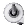 VEVOR Separador de Polvo Ciclónico Filtro Colector de Polvo Ciclónico ABS 101,6 mm con Adaptador de 50 mm Manguera de 2 m para Aspiradoras de Taller Húmedo/Seco Se Adapta a Tanques de 18,9-37,85 L