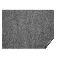 VEVOR Cojín para Alfombra Cojín Protector de Suelo, 275 x 366 cm 12 mm de Espesor, Fieltro de Poliéster, Gris, Área de Cobertura de 10-11 ㎡ Protección del Suelo Cómodo para Dormitorio, Sala de Estar