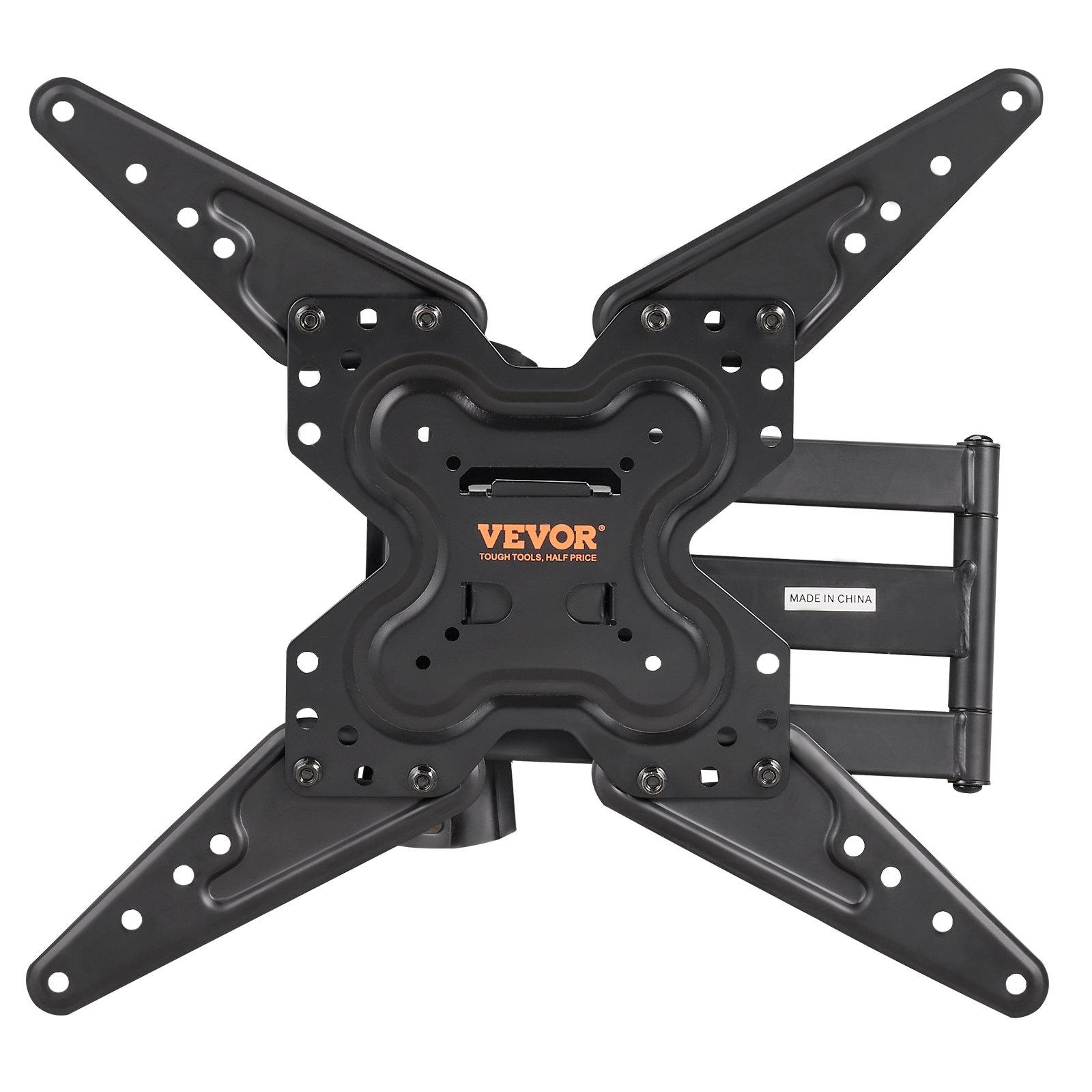 VEVOR Soporte de Pared para Televisores de Pantalla de 660-1397 mm Carga de 45 kg Soporte para TV Inclinable y Giratorio VESA 400x400 mm Máximo Soporte de Pared de Acero al Carbono para Casa Oficina