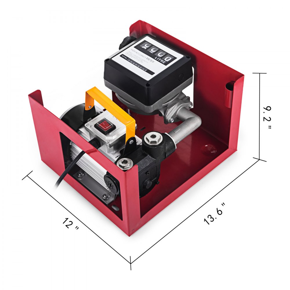 Bomba De Combustible Diesel 550w Bomba Combustible Transferencia 60l/min