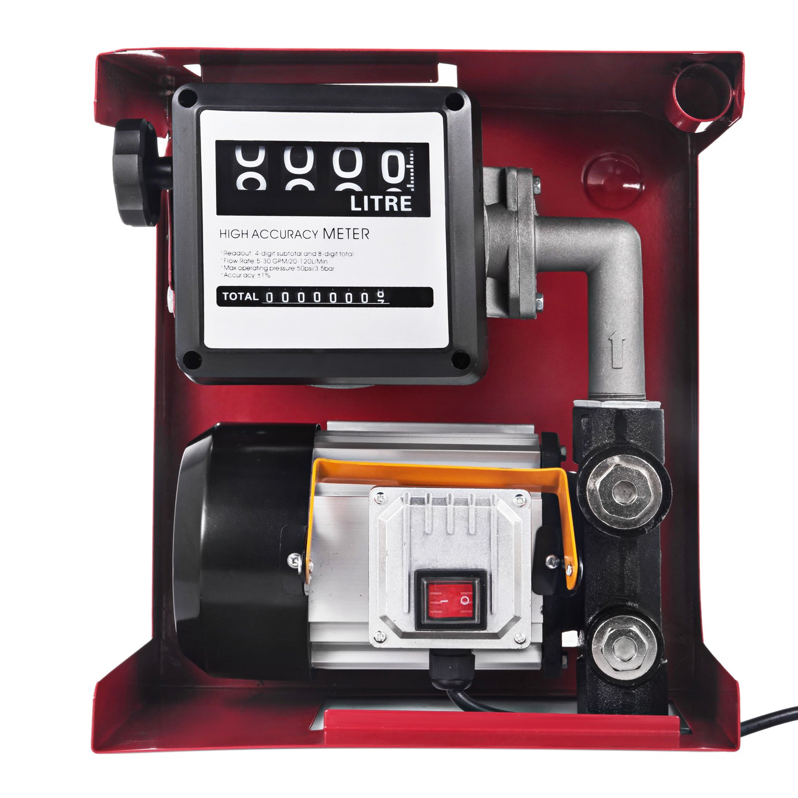 Bomba De Combustible Diesel 550w Bomba Combustible Transferencia 60l/min