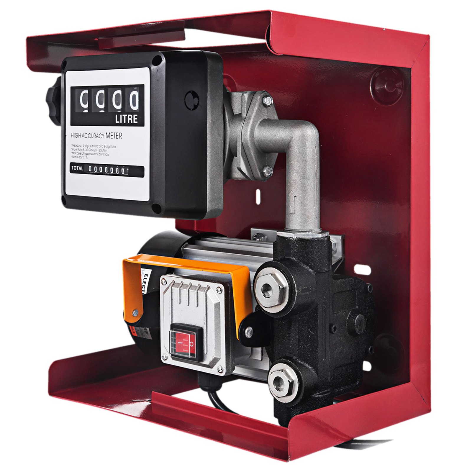 Bomba De Combustible Diesel 550w Bomba Combustible Transferencia 60l/min