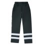 VEVOR Polainas para Motosierra con Cinturón Ajustable y Bolsillo para Equipo, Clase A 8 Capas, Equipo de Seguridad para Motosierra para Leñadores, Trabajadores Forestales, Talla S, Color Negro