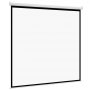 VEVOR Pantalla de Proyección Manual de 3048 mm, 1:1, 4K y 3D, 1080 HD, Enrollable y Retráctil, para Cine en Casa, con Cuerda de Tracción, para Pared, Tamaño de Proyección 2134 x 2134 mm, Blanco