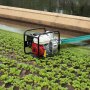VEVOR Manguera de Succión de 50,8 mm x 6,1 m, Manguera con Conectores Bloqueos de Leva, Accesorios de Aluminio para Varias Bombas para Tratamiento de Aguas Residuales, Transporte de Agua, Verde