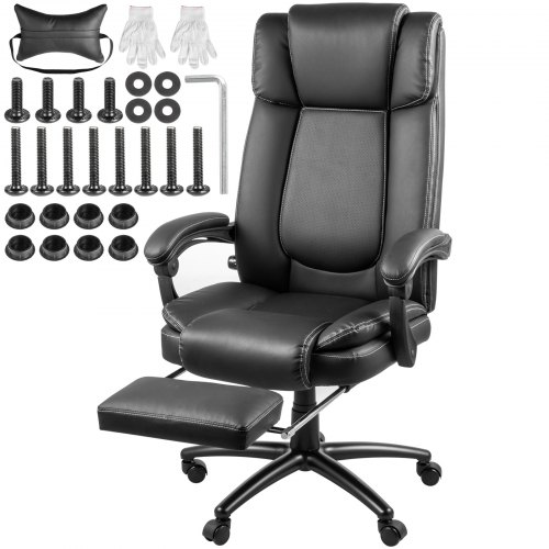 Silla De Escritorio De Oficina Ergonómica Silla Ordenador 74 X 68 X 115-125 Cm