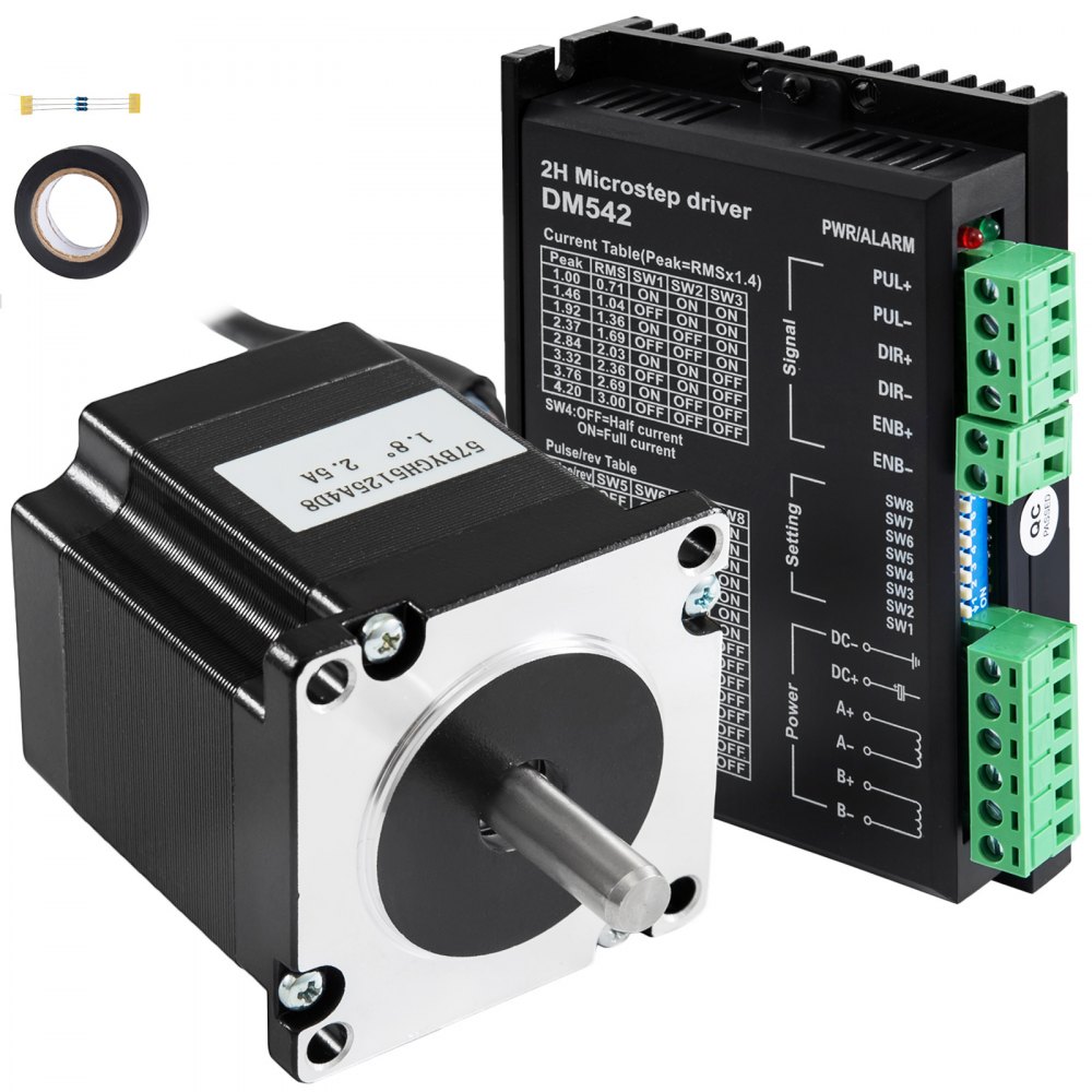 【es Free】 Nema23 1n.m Stepper Motor Closed Loop Servo Motor Drive Cnc Kit