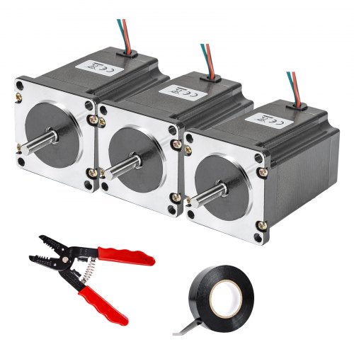 Vevor Nema 23 Motor Paso A Paso 3,2 V Motor De Pasos 1,9 N.m 3 Pcs 3d Impresora