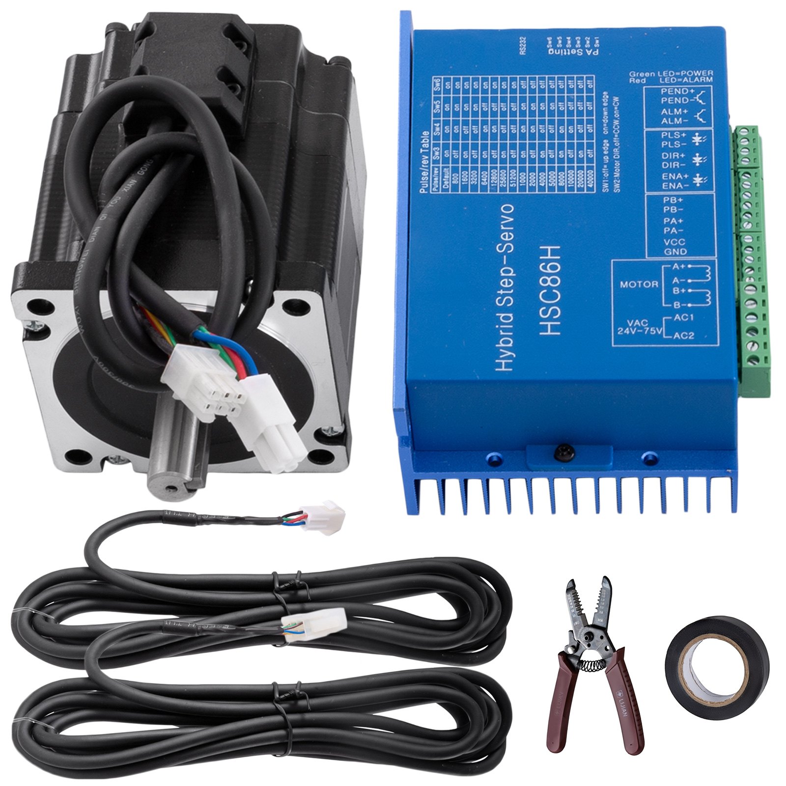 Nema34 Motor Paso A Paso 4.5n.m Servo Motor Motor De Circuito Cerrado 7.5a