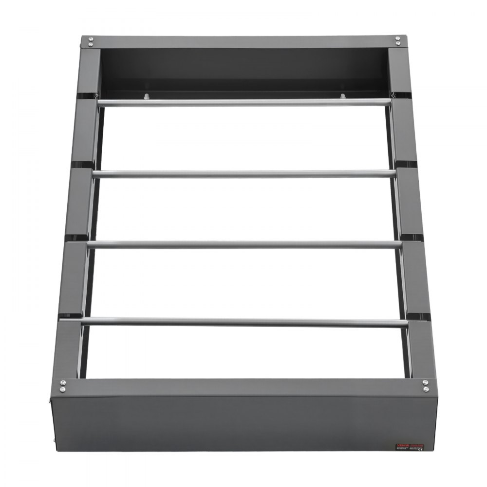 VEVOR Portacarretes de Alambre, Soporte de Pared para Carretes de Alambre de Acero Laminado en Frío con 4 Varillas Ajustables Dispensador de Cables Carga de 68 kg para Uso Industrial, Eléctrico