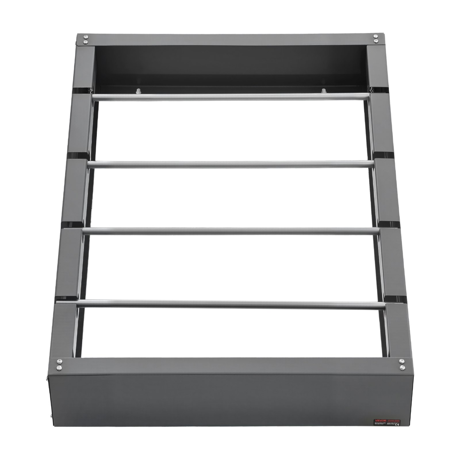 VEVOR Portacarretes de Alambre, Soporte de Pared para Carretes de Alambre de Acero Laminado en Frío con 4 Varillas Ajustables Dispensador de Cables Carga de 68 kg para Uso Industrial, Eléctrico