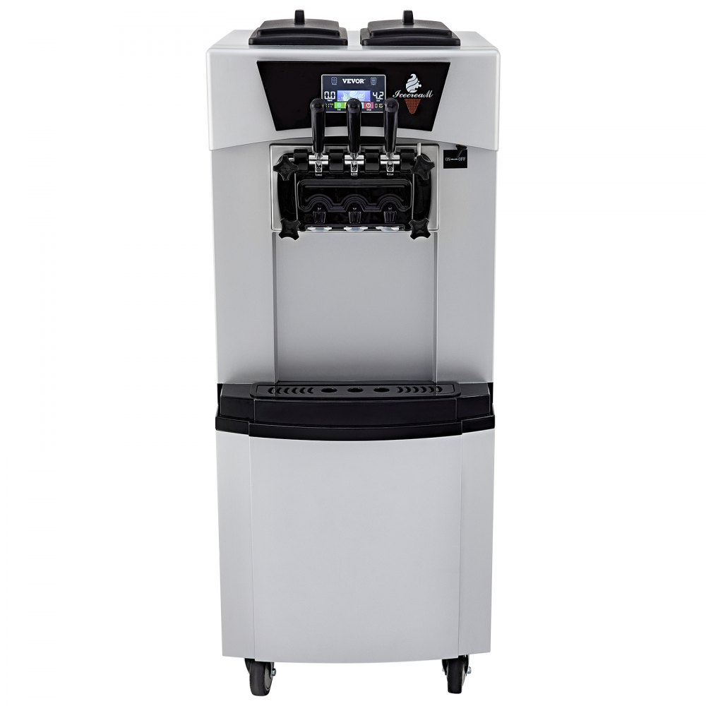 Vevor Máquina De Helado Comercial Máquina Para Hacer Helados 3 Sabores 20-30 L/h
