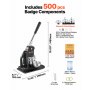 VEVOR Máquina para Hacer Chapas 58 mm Prensa de Pines de Metal y Plástico, Accesorios de 500 Botones Llave Hexagonal Cortador Circular, Mango Ergonómico, para Crear Insignias Imanes de Refrigerador