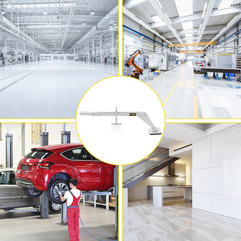 VEVOR Barra de Palanca de Tracción de Una Sola Pierna Herramientas de Reparacion de la Abolladura 625mm Abolladuras Coche Abolladuras Coche Profesional Máquina de Soldadura por Puntos