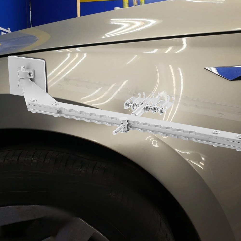 VEVOR Barra de Palanca de Tracción de Una Sola Pierna Herramientas de Reparacion de la Abolladura 625mm Abolladuras Coche Abolladuras Coche Profesional Máquina de Soldadura por Puntos