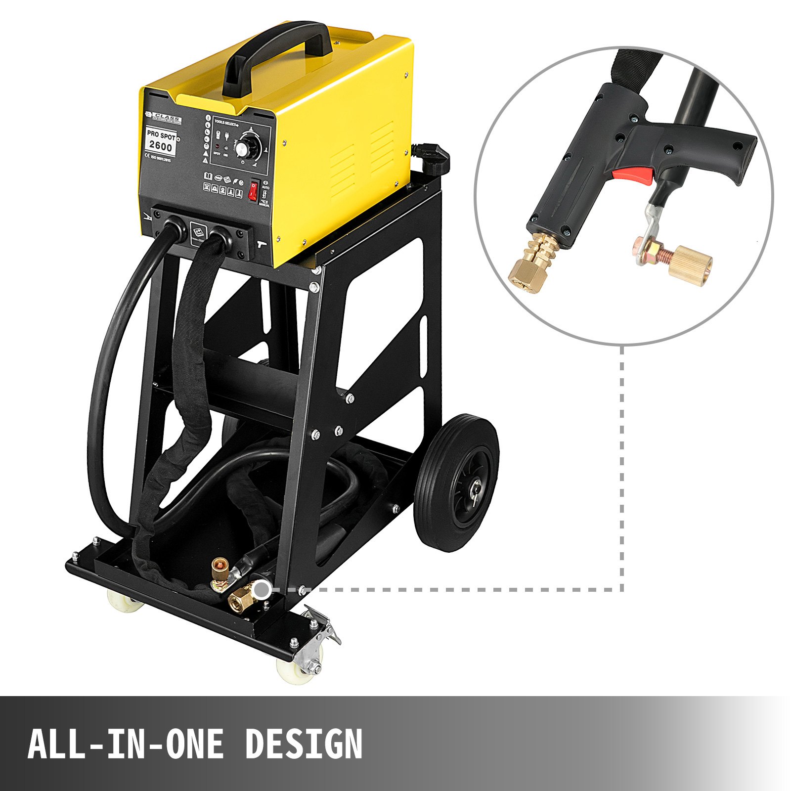 Herramienta De Reparación De Abolladuras 3500a Soldador Inverter 2600w Para Auto