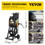 VEVOR Máquina de Reparación de Abolladuras 380V Kit Herramientas Herramientas de Reparacion de La Abolladura 380V Abolladuras Coche Abolladuras Coche Profesional Máquina de Soldadura por Puntos