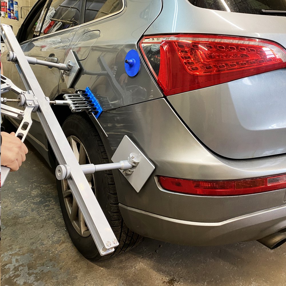 VEVOR Extractor de Abolladuras para Coche 85 CM Juego de Reparación de Abolladuras para Coche Herramientas de Reparación de Abolladura de Coche