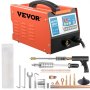 VEVOR Herramienta de Reparación de Abolladuras PL-80NS, Herramientas de Chapista 3800 A, Kit de Reparación de Parachoques de Plástico para Auto, Dent Puller, Soldador de Plástico, Reparar Abolladuras